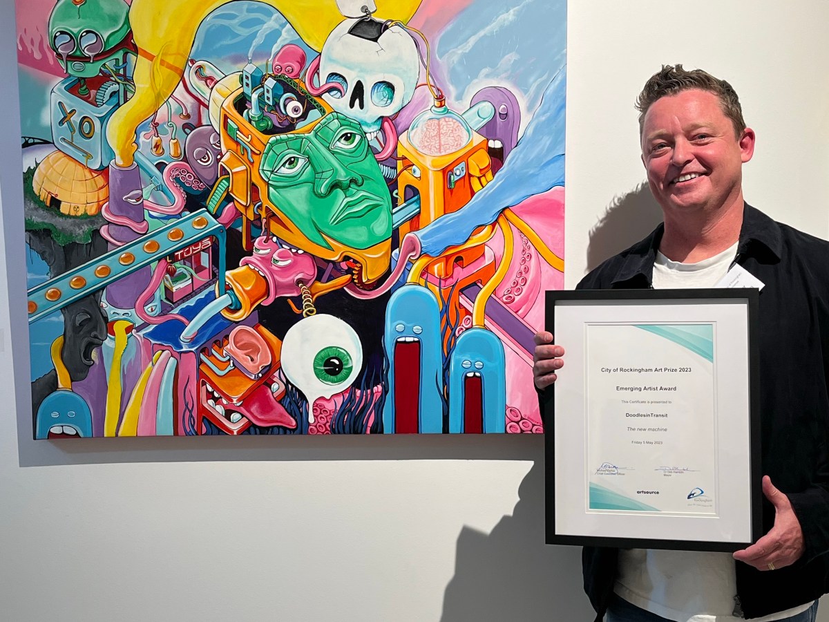 ‘The New Machine’ wins at the Rockingham Art&nbsp;Prize.